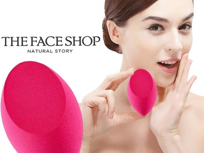 Bông mút tán kem nền The Face Shop Ink Lasting Puff