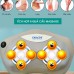 Gối massage hồng ngoại trị liệu đau vai cổ lưng Shiatsu OKACHI JP-568