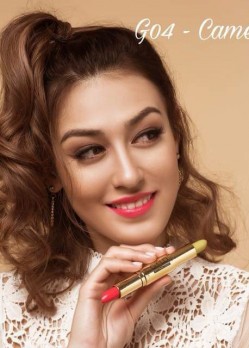 Son môi GOLD cao cấp chính hãng màu hồng cam