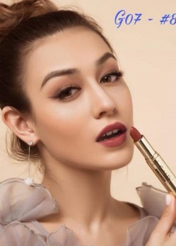 Son môi GOLD cao cấp chính hãng màu Nâu Nude