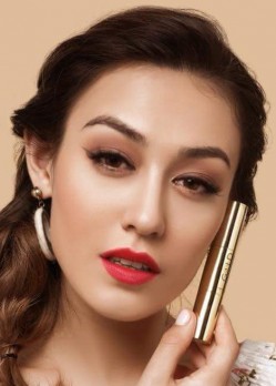 Son môi GOLD cao cấp chính hãng màu đỏ dâu