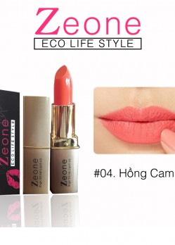 Son Môi Zeone Hàn Quốc màu Hồng Cam Đất ( Vỏ Vàng)
