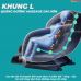 Ghế massage toàn thân OKACHI LUXURY Star JP-I9 (xanh)