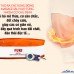 Máy massage bụng FUKI FK90 Vải Dù Siêu Bền dong cao cấp (màu cam)