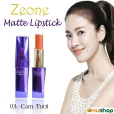 Son Môi Zeone Hàn Quốc màu Cam Tươi